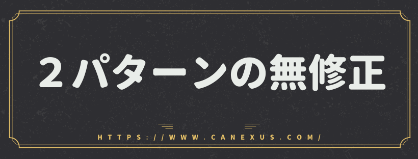 無修正動画には２パターンある